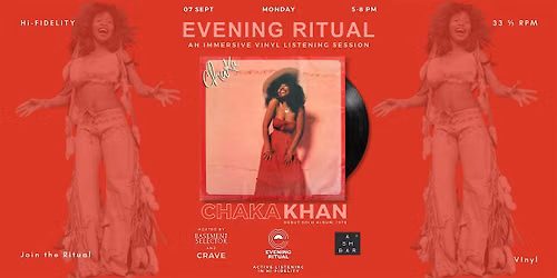CHAKA KHAN - Evening Ritual - Vinyl Listening Session
