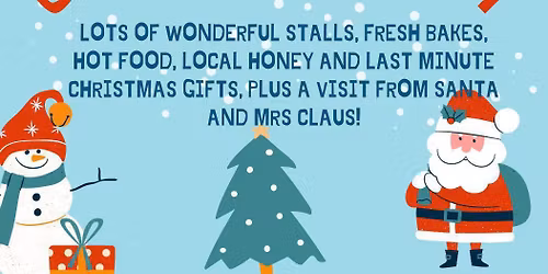 Christmas shopping & a visit from Santa & Mrs Claus 