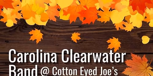 Carolina Clearwater Band will have you up and dancing! Join the fun!