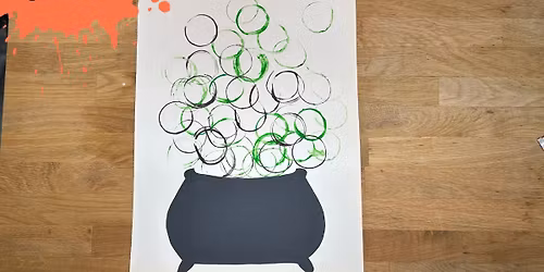 Cauldron Bubble Painting \ud83e\uddd9