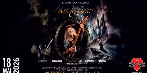ULI JON ROTH \u2013 VIRGIN KILLER 50th ANNIVERSARY TOUR 2026 I ZIK ZAK