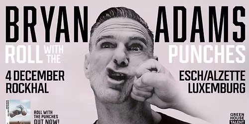 Bryan Adam - Rockhal Luxembourg - December 4 2026