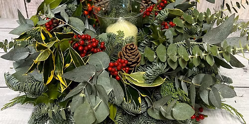 Christmas wreath workshop