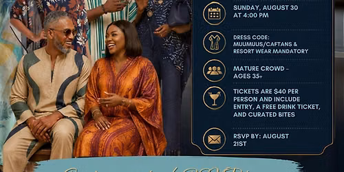 MuuMuu's and Mocktails\/Caftans and Cocktails
