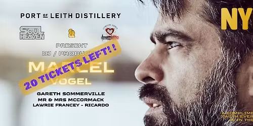 SOLD OUT The Loft Party Leith - NYE'25 Marcel Vogel + Support