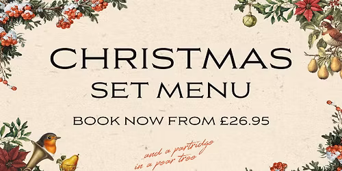 Christmas Dining Menu \ud83c\udf84