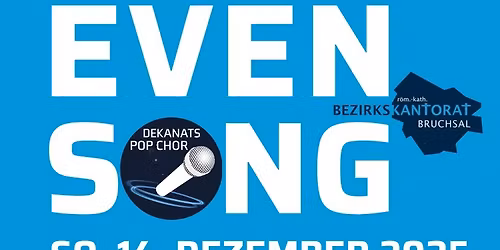 Evensong mit Dekanats-Pop-Chor & Band