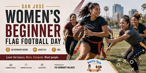 San Jose Women\u2019s Beginner Flag Football Day