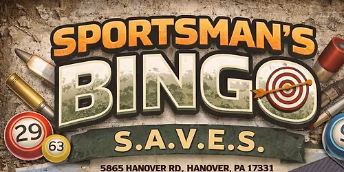 SAVES Sportsman's Bingo