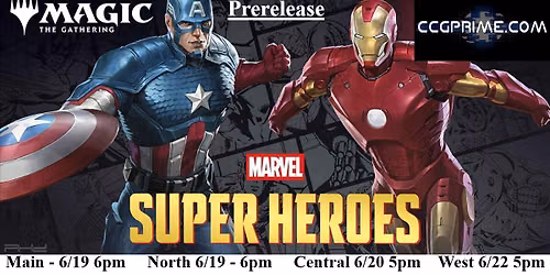 Marvel Superheroes Prerelease at CCGPrime Central
