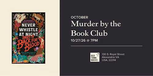 October M**der Book Club: Back for Blood