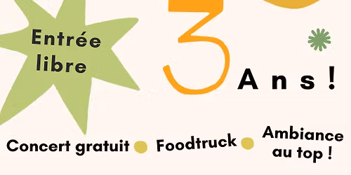 Anniversaire de la Galoche : nos 3 ans !!!