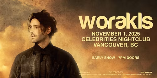 Worakls (EARLY SHOW)