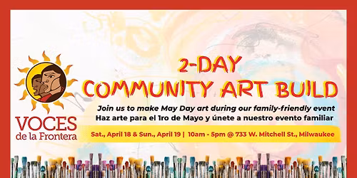 May Day: Art Build Day 1