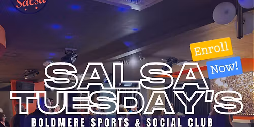Salsa Tuesdays are back in Sutton Coldfield!