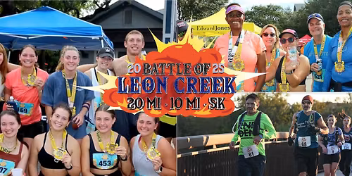 Battle of Leon Creek 20m, 10m, and 5k 2025