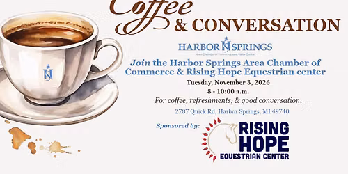 Coffee & Conversation with Rising Hope Equestrian Center