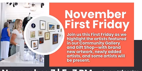 First Friday | Community Gallery and Gift Shop