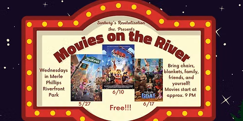 Movies on the River 2026