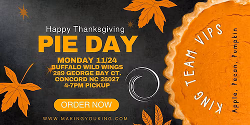 Pie Day Client Appreciation Event King Team