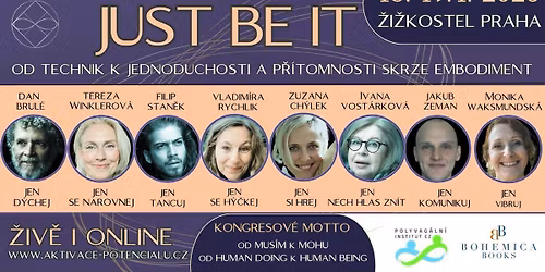 JUST BE IT kongres inteligentn\u00edho pohybu