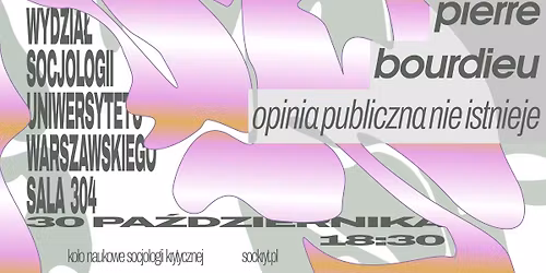 KNSK czyta - "Opinia publiczna nie istnieje" Pierre'a Bourdieu