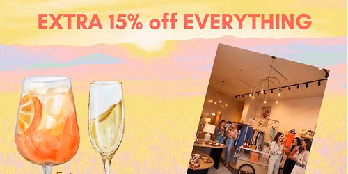 Golden Hour Shopping - SUMMER EVENT