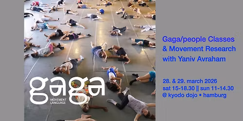 Gaga\/people Classes & Movement Research with YANIV AVRAHAM