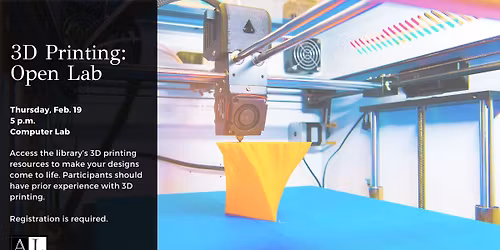 3D Printing: Open Lab