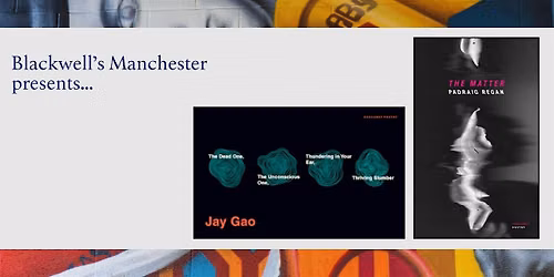 Jay Gao & Padraig Regan in conversation with Andrew McMillan
