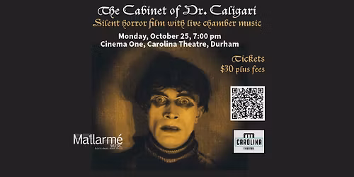 The Cabinet of Dr. Caligari - silent film with live chamber music accompaniment