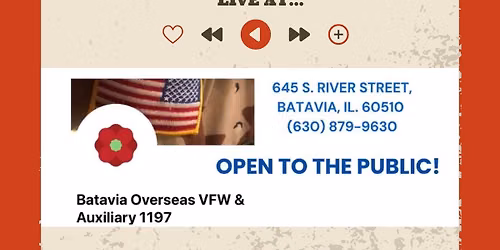 Vintage returns to the VFW Batavia Overseas!