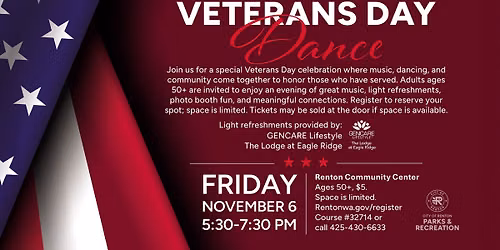 2026 Veterans Day Dance
