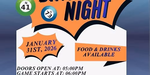 CCSIF Bingo Night