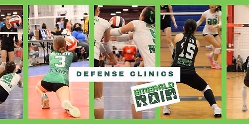 Emerald Rain Defensive Volleyball Clinics