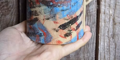 Slab-Built Mugs with Creative Surfaces w\/Glenn Hendrick