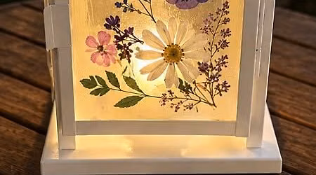 Floral Lighted Lanterns