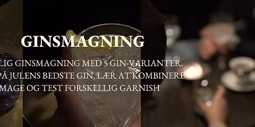 GINSMAGNING - GIN TIL JULEN