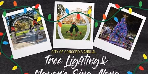 City of Concord's Annual Tree Lighting