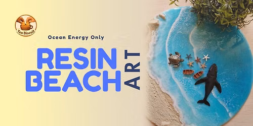 Beach Resin Art