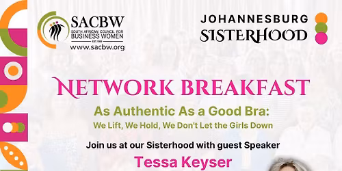 SACBW Johannesburg - April Event