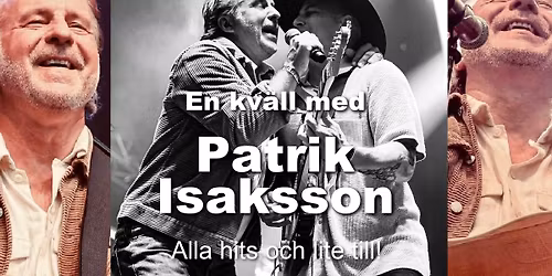 En kv\u00e4ll med Patrik Isaksson - Brankis, Pargas to 7 maj 