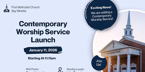 Contemporary Worship Service Launch