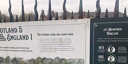 Hampden - birthplace of modern football