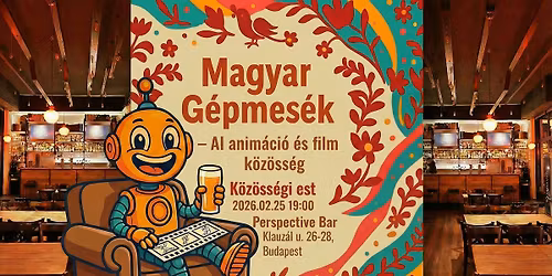Magyar G\u00e9pmes\u00e9k - AI anim\u00e1ci\u00f3 \u00e9s film k\u00f6z\u00f6ss\u00e9g \/ K\u00f6z\u00f6ss\u00e9gi Est