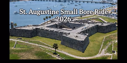 2026 St. Augustine Small Bore Event Ride. 