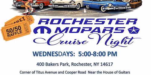 Cruise Nights at I-Square Presented by Rochester Mopars