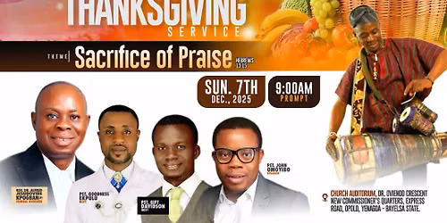Thanksgiving Service 