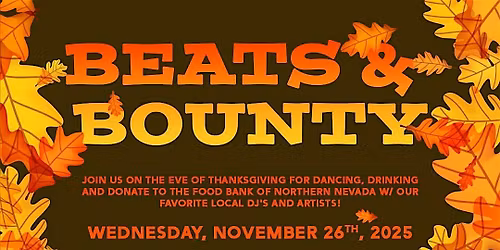 Beats and Bounty DJ's and Food Drive