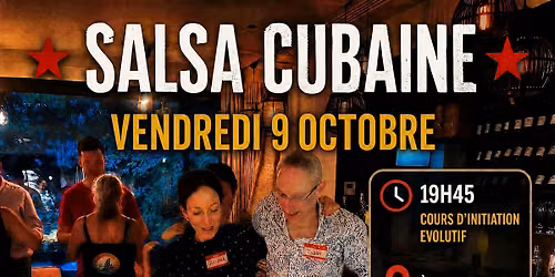 Salsa cubaine (initiation) entre c\u00e9libataires
